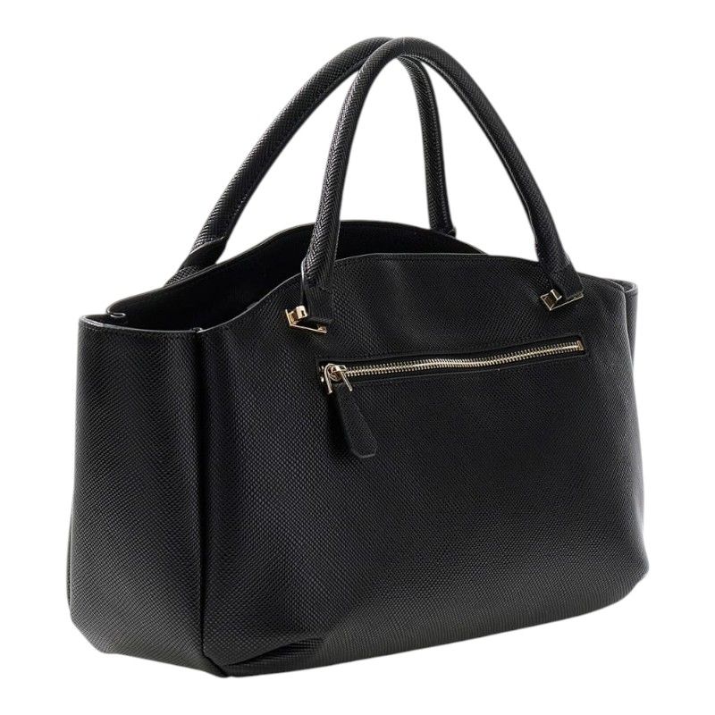 Guess - Gilda 3 Comp Satchel - Zwart