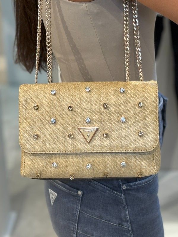 Guess - Giully II 2 Comp Cnvrtble Flap - Beige