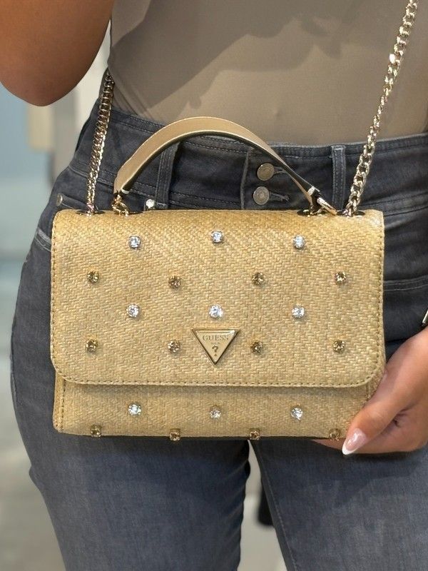 Guess - Giully II 2 Comp Cnvrtble Flap - Beige