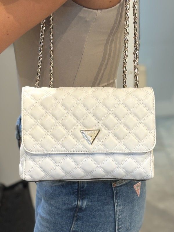 Guess - Giully II 2 Comp Cnvrtble Flap - Wit