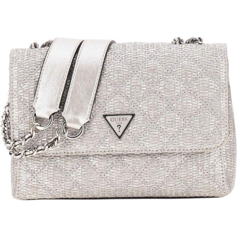 Guess - Giully II 2 Comp Cnvrtble Flap - Zilver