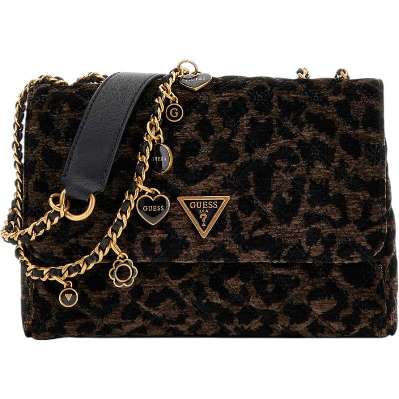 Guess - Giully II 2 Comp Cnvrtble Flap - Zwart