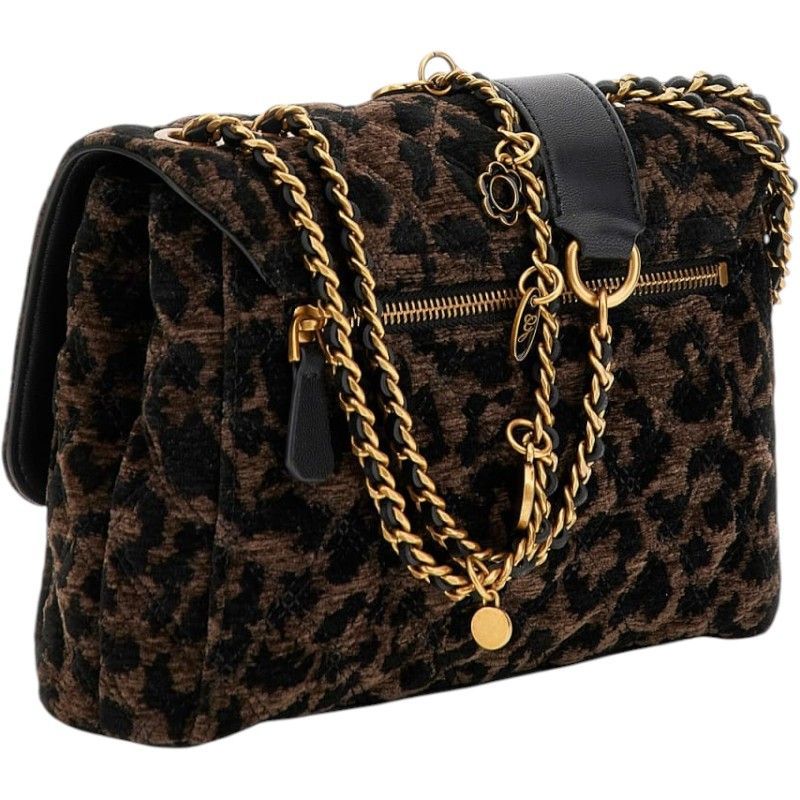 Guess - Giully II 2 Comp Cnvrtble Flap - Zwart
