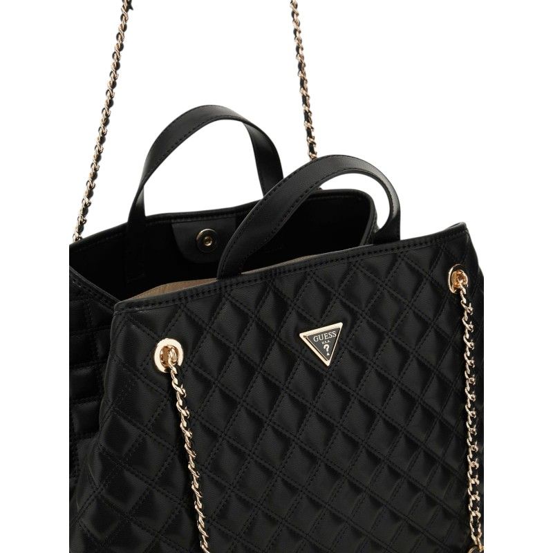 Guess - Giully II Large 2 In 1 Tote - Zwart