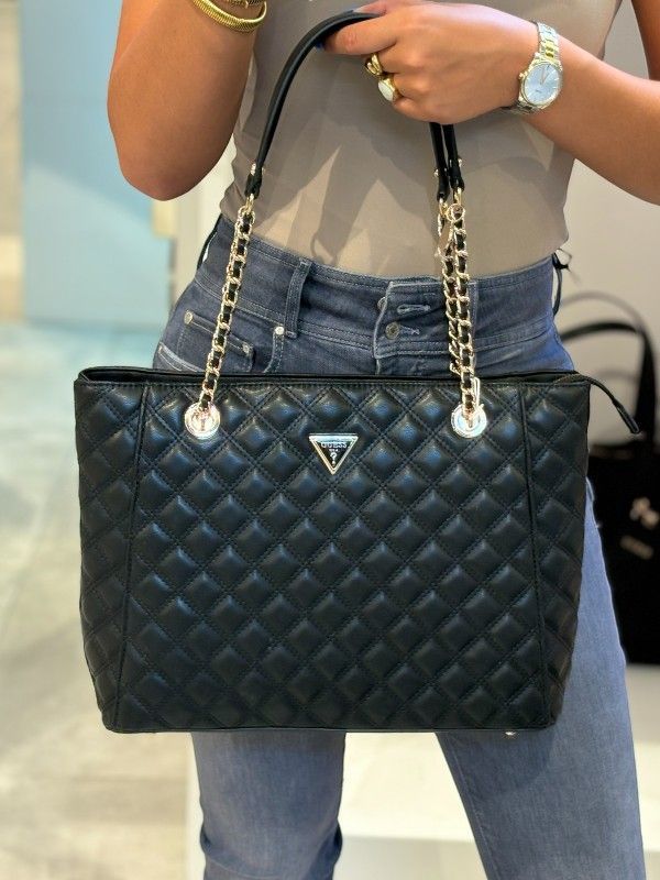 Guess - Giully II Large Tote - Zwart