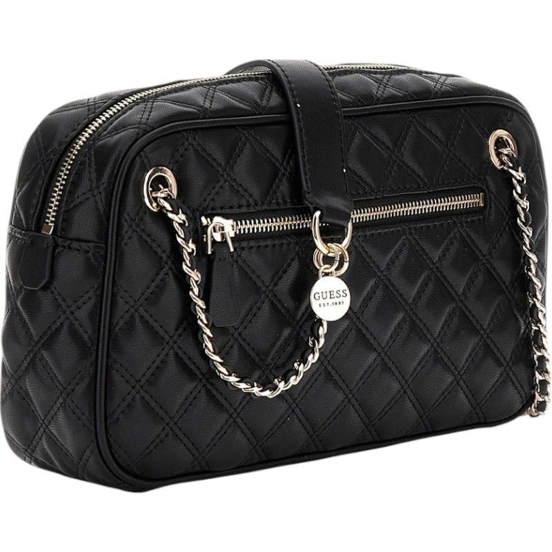 Guess - Giully II Shoulder Satchel - Zwart