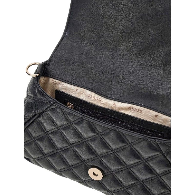 Guess - Giully II Top Handle Flap - Zwart