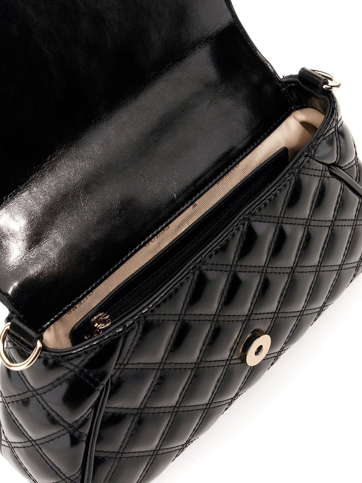 Guess - Giully II Top Handle Flap - Zwart