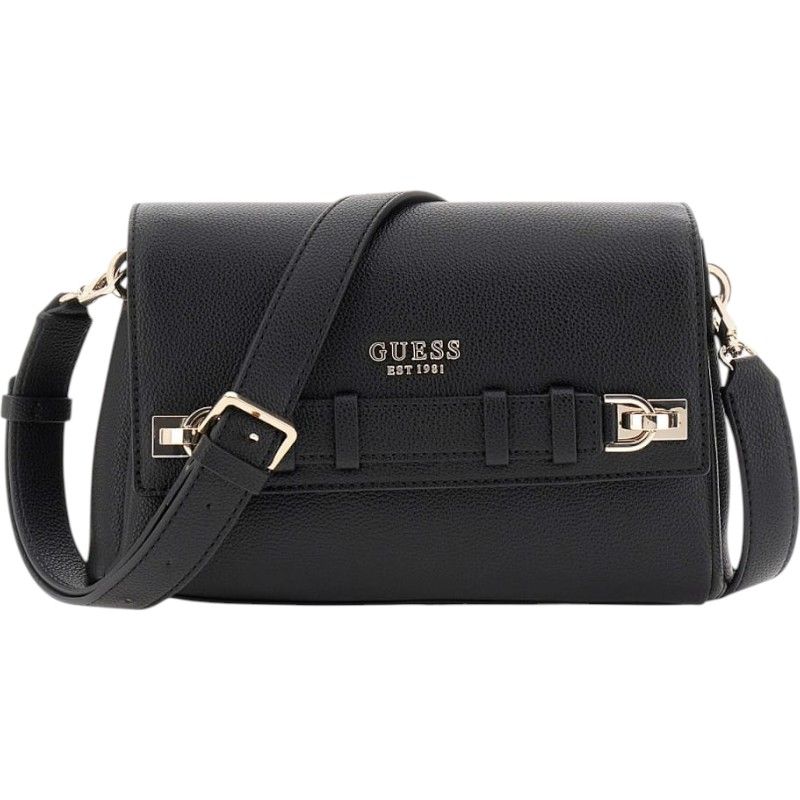 Guess - Gregoria Flap Crossbody - Zwart