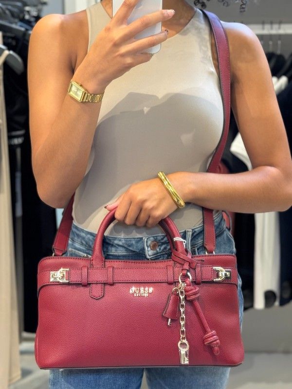 Guess - Gregoria Girlfriend Satchel - Rood