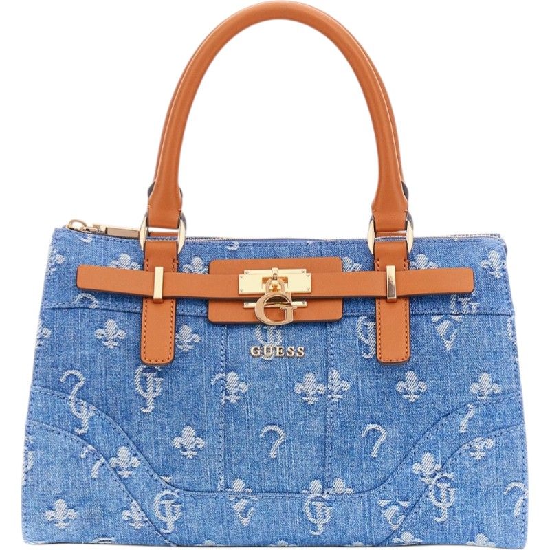 Guess - Greyson II Small Satchel - Blauw