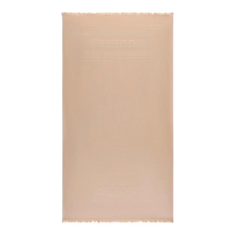 Guess - Guess Logo Terry Towel - Beige
