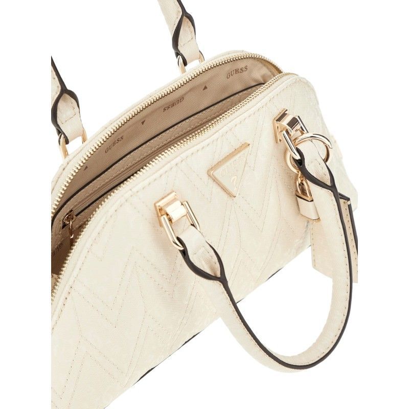 Guess - Adelard Dome Satchel - Beige