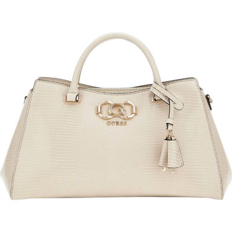 Guess - Salinge Luxury Satchel - Beige