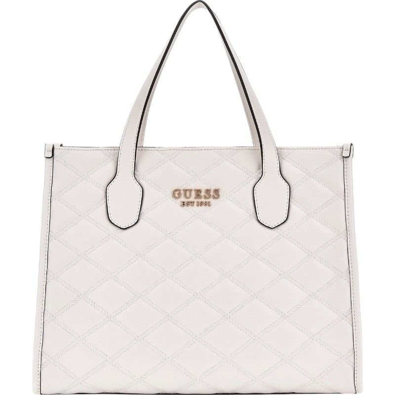 Guess - Tamsin 2 Comp Tote - Wit