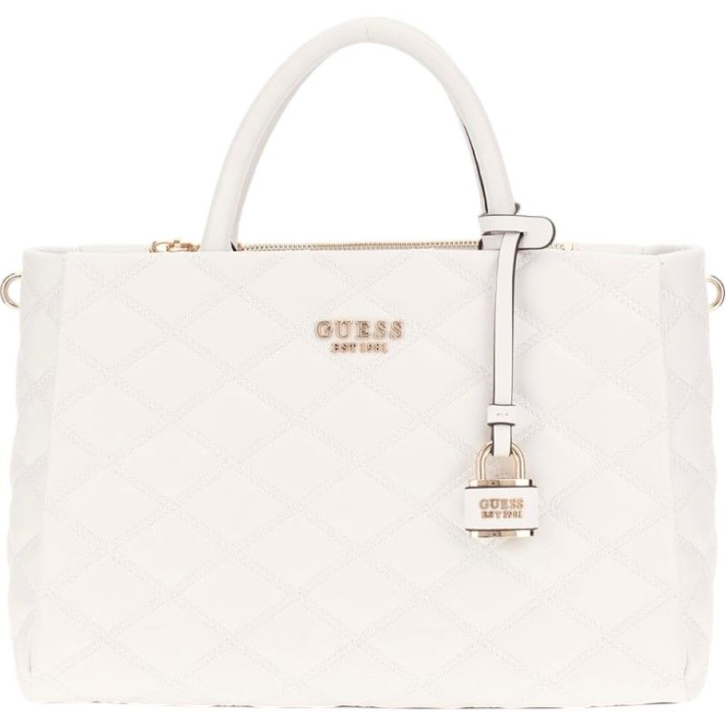 Guess - Tamsin Society Satchel - Wit