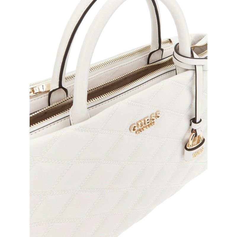 Guess - Tamsin Society Satchel - Wit