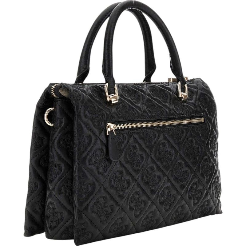 Guess - Adelasia Multi Comp Satchel - Zwart