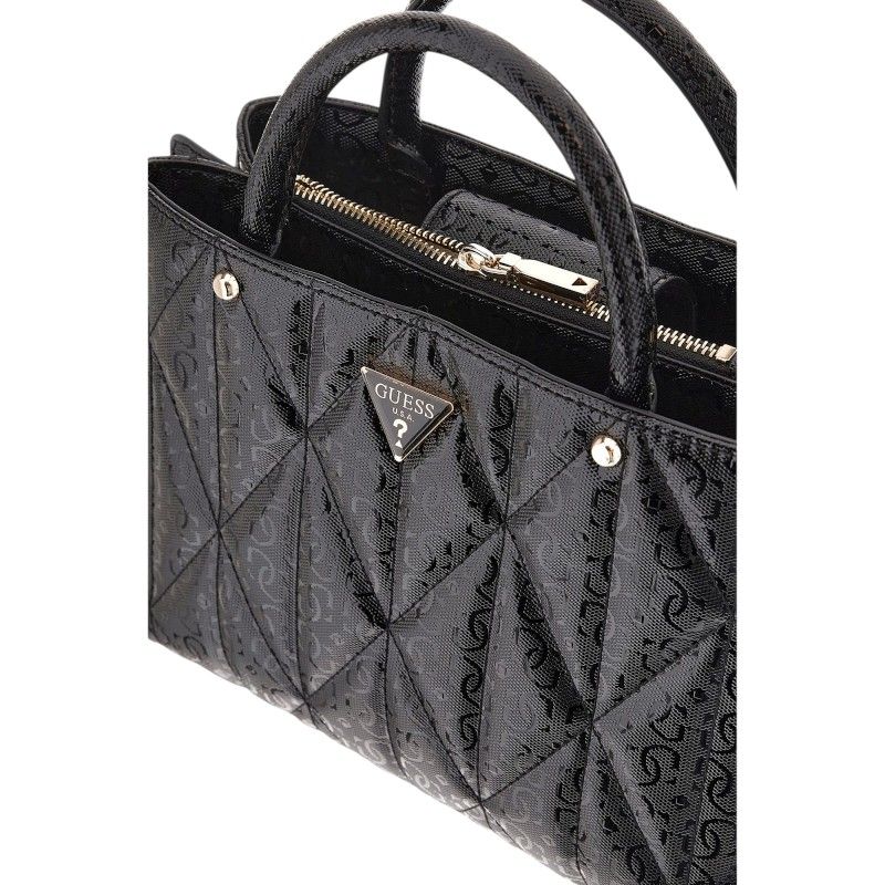 Guess - Aldina Girlfriend Satchel - Zwart