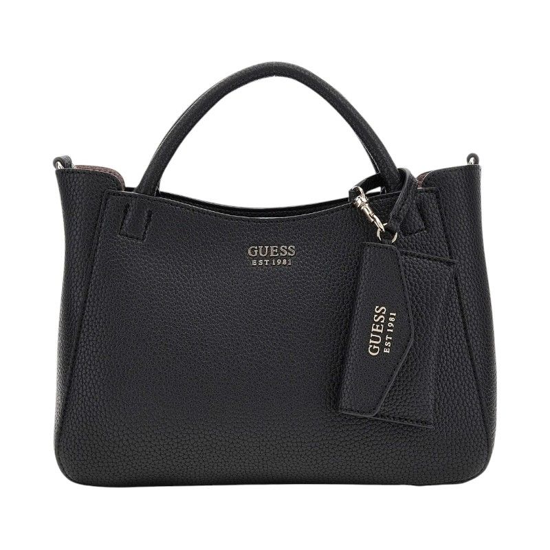Guess - Brenton Sml Girlfriend Satchel - Zwart