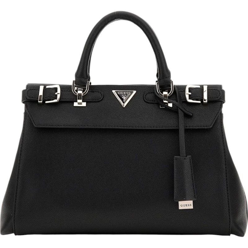 Guess - Eco Ali Luxury Satchel - Zwart