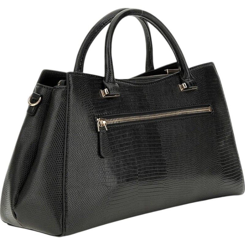 Guess - Salinge Luxury Satchel - Zwart