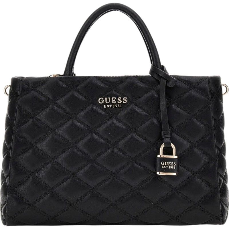 Guess - Tamsin Society Satchel - Zwart