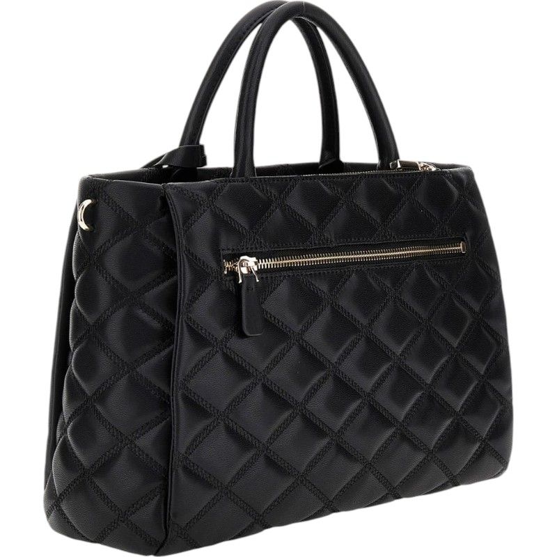 Guess - Tamsin Society Satchel - Zwart