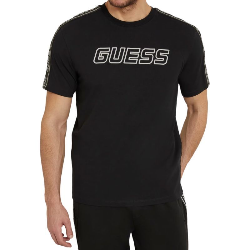 Guess Active - Arlo Cn T-shirt - Zwart