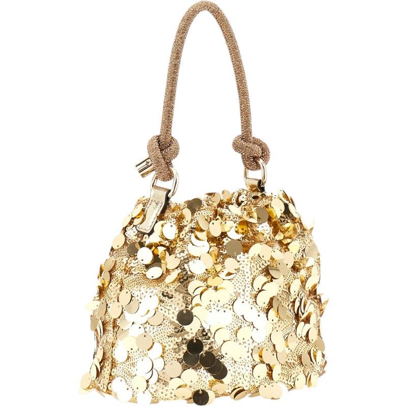 Guess - Holiday Shine Mini Pouch - Goud