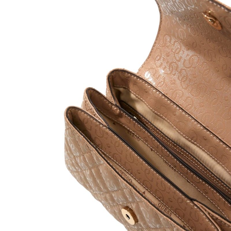 Guess - Isemay Convertible Xbody Flap - Beige