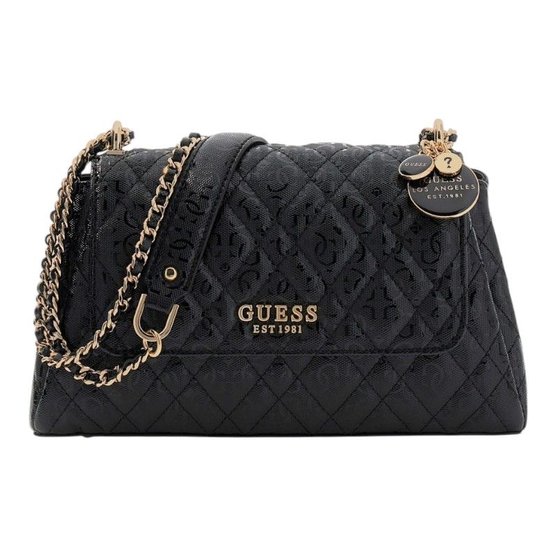 Guess - Isemay Convertible Xbody Flap - Zwart