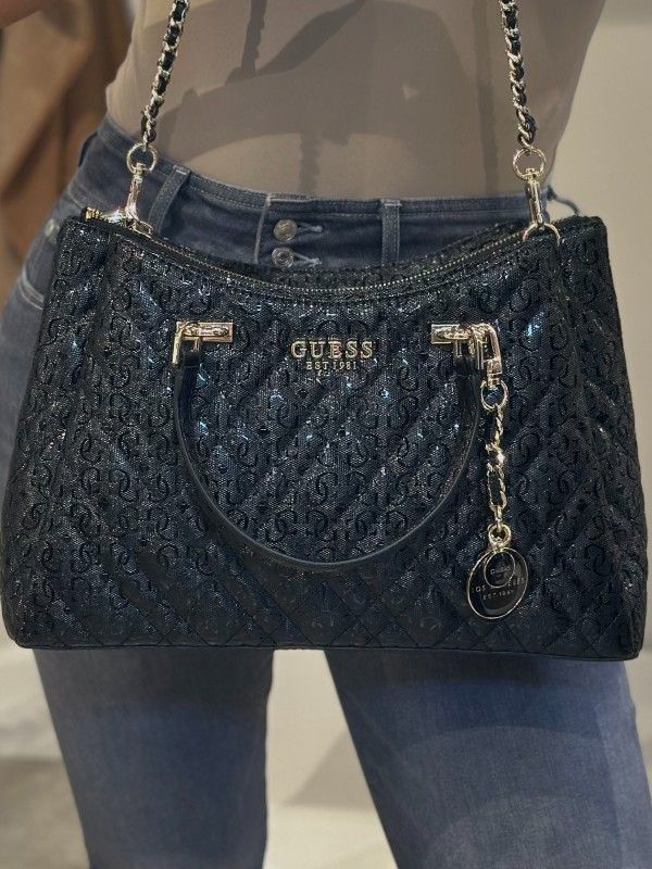 Guess - Isemay Gfriend Shldr Satchel - Zwart