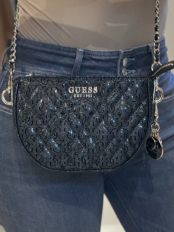 Guess - Isemay Mini Crossbody - Zwart