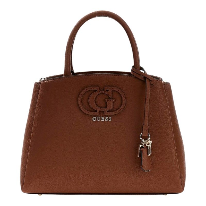 Guess - Isola 3 Comp Satchel - Cognac