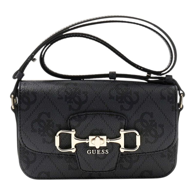 Guess - Janie Logo Cnvrtbl Xbody Flap - Zwart