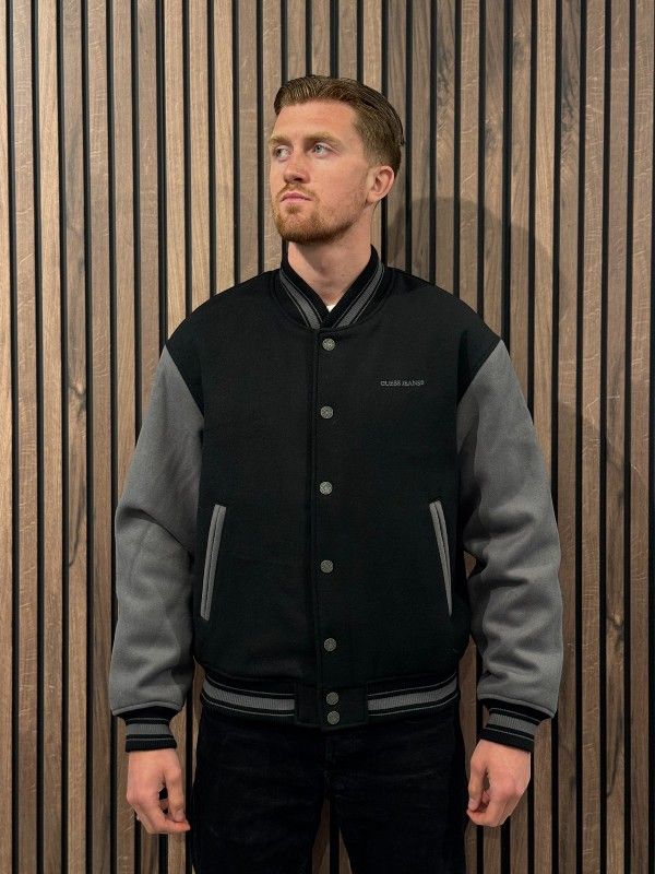 Guess Jeans - GJ Bomber Jacket With Logo Embro - Zwart