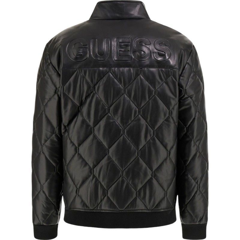 Guess - Quilted Jacket Men - Zwart