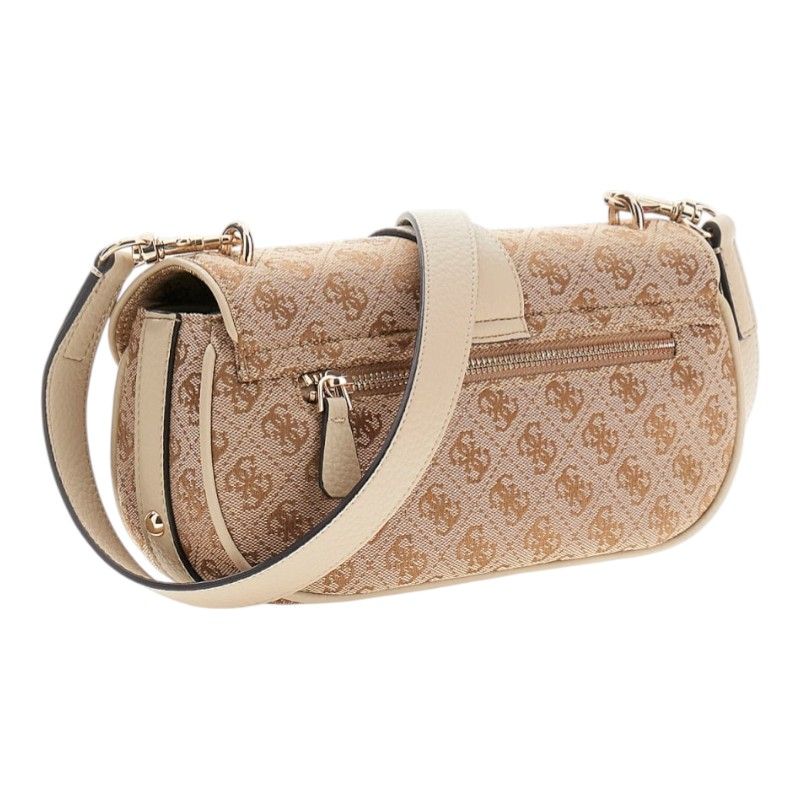 Guess - Jessa Flap Crossbody - Beige