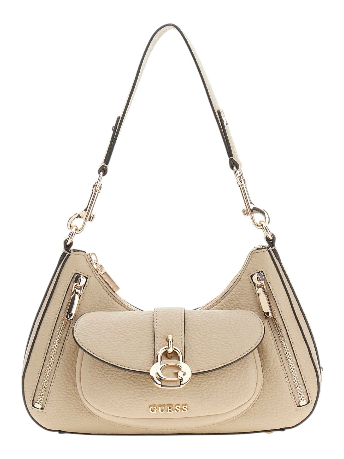 Guess - Jessa Shoulder Bag - Beige
