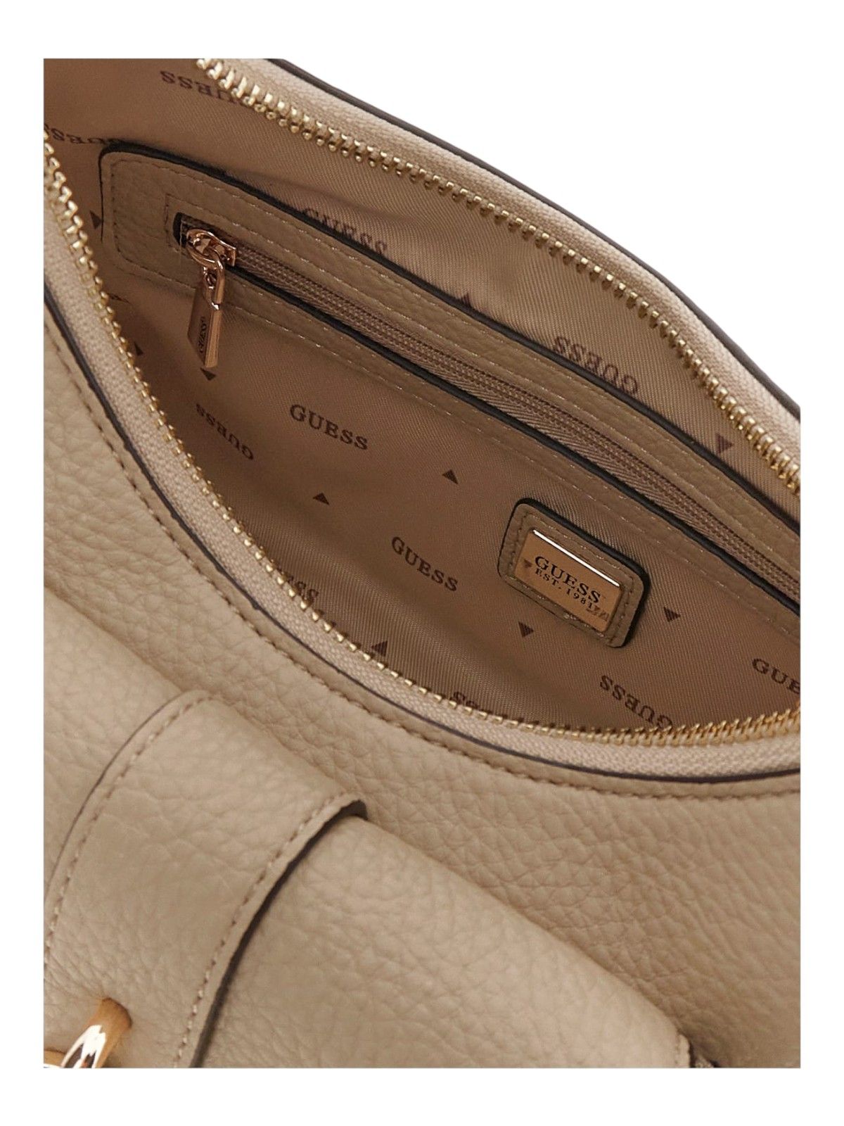 Guess - Jessa Shoulder Bag - Beige