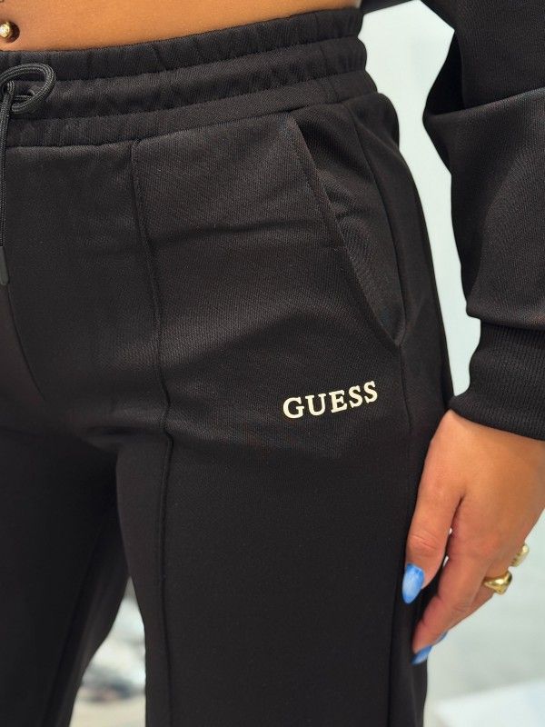 Guess Active - Carmen Wide Leg Pants - Zwart