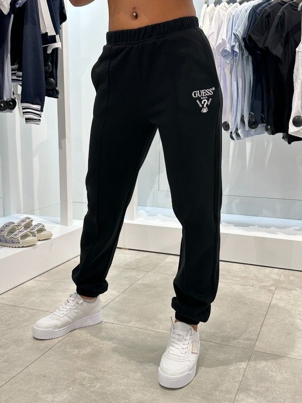 Guess Active - Roberta Cuff Long Pants - Zwart