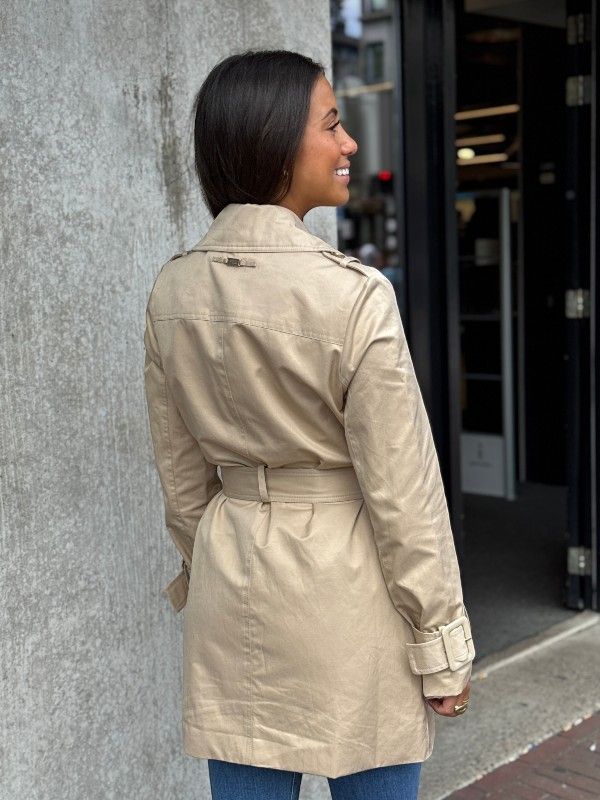 Guess - Juliane Trench Double Collar - Beige