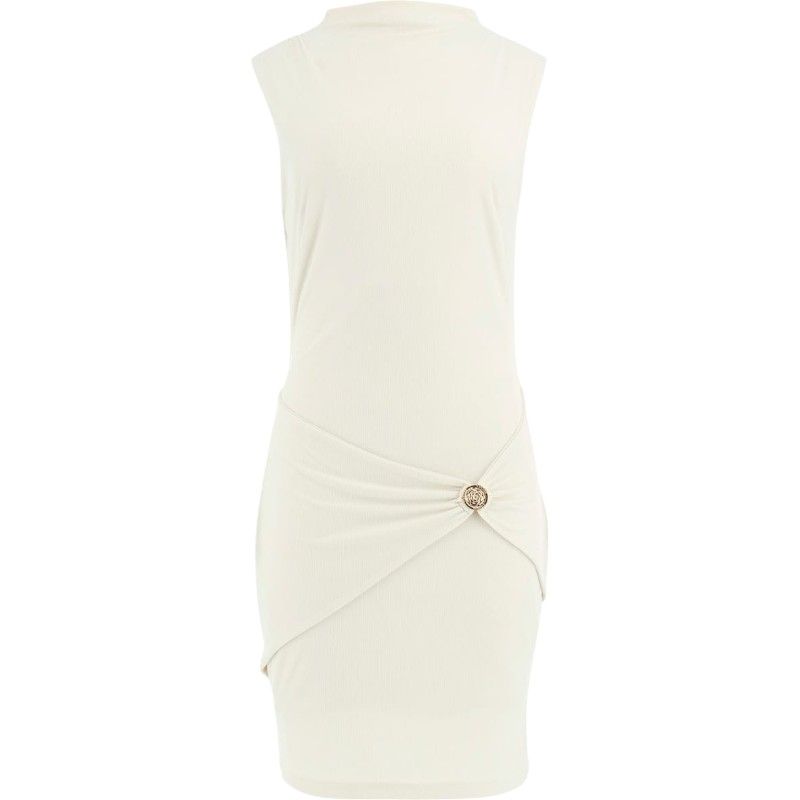 Guess - Zama Button Detail Dress - Beige