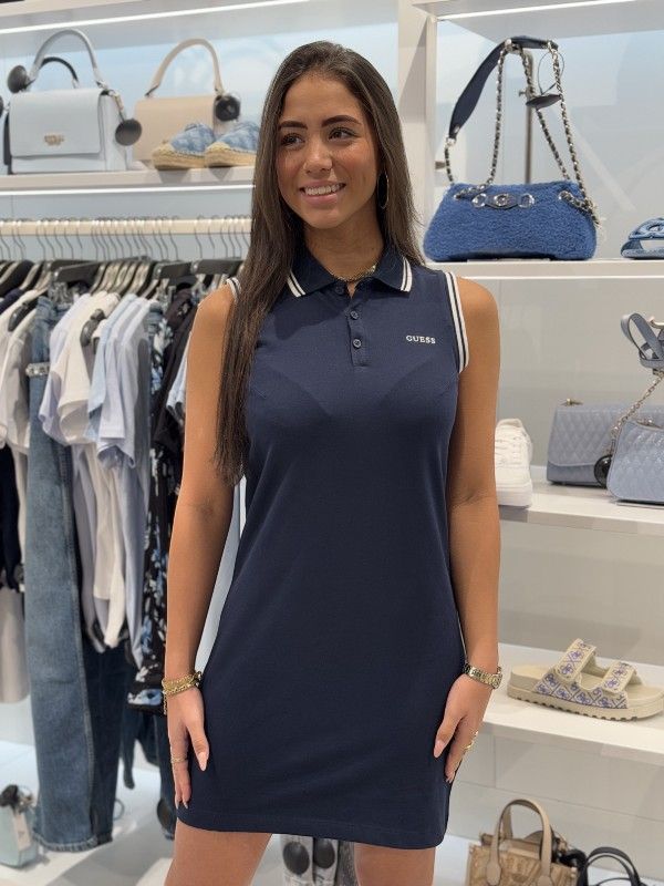 Guess Active - Amaryllis Short Dress - Blauw