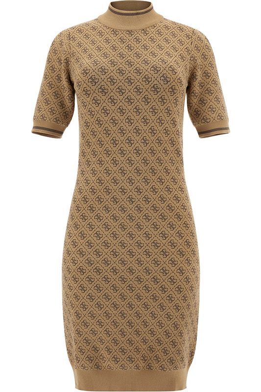 Guess - SS Lise 4g Logo Swtr Dress - Bruin