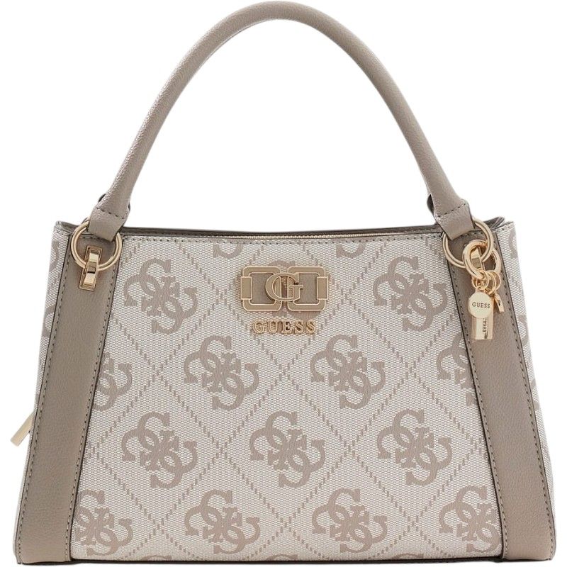 Guess - Karnilla Logo Gfriend Satchel - Beige