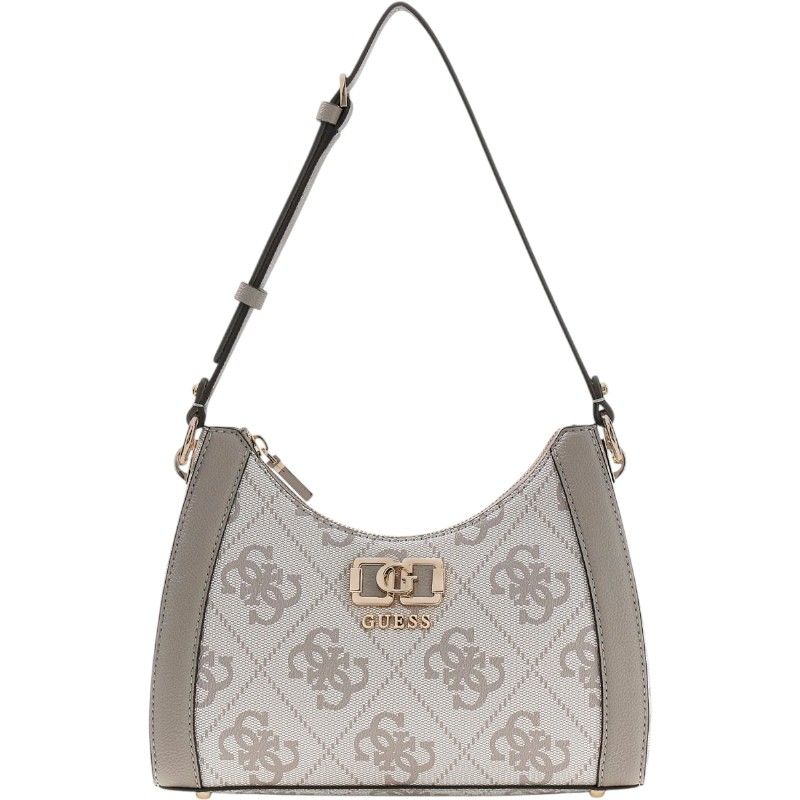 Guess - Karnilla Logo Shoulder Bag - Beige