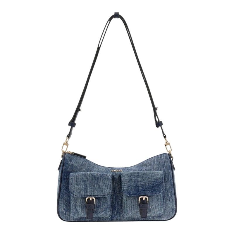 Guess - Kassie Convertible Shldr Bag - Blauw